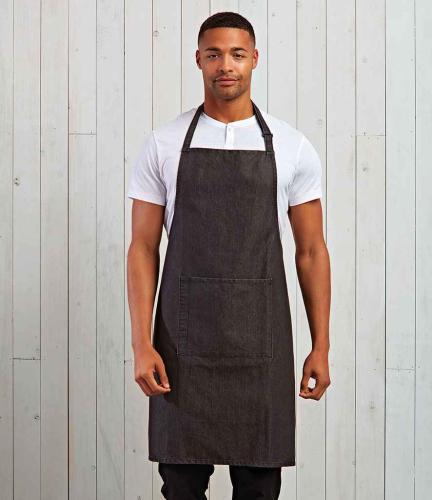 Premier 'Colours' Bib Apron with Pocket - BDM - ONE
